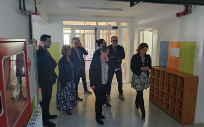 Visita de la Consellera a los CEIP de Pedreguer y Dénia