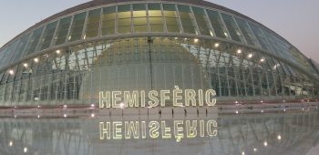 Letras corpóreas Ciutat de les Arts i les Ciències
