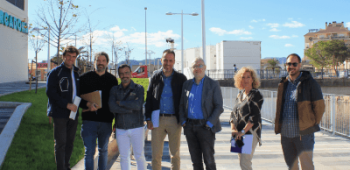 Fin de las obras en Paseo junto al rio Sant Nicolau, en Gandía