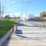 Paseo junto al río Sant Nicolau, Gandía